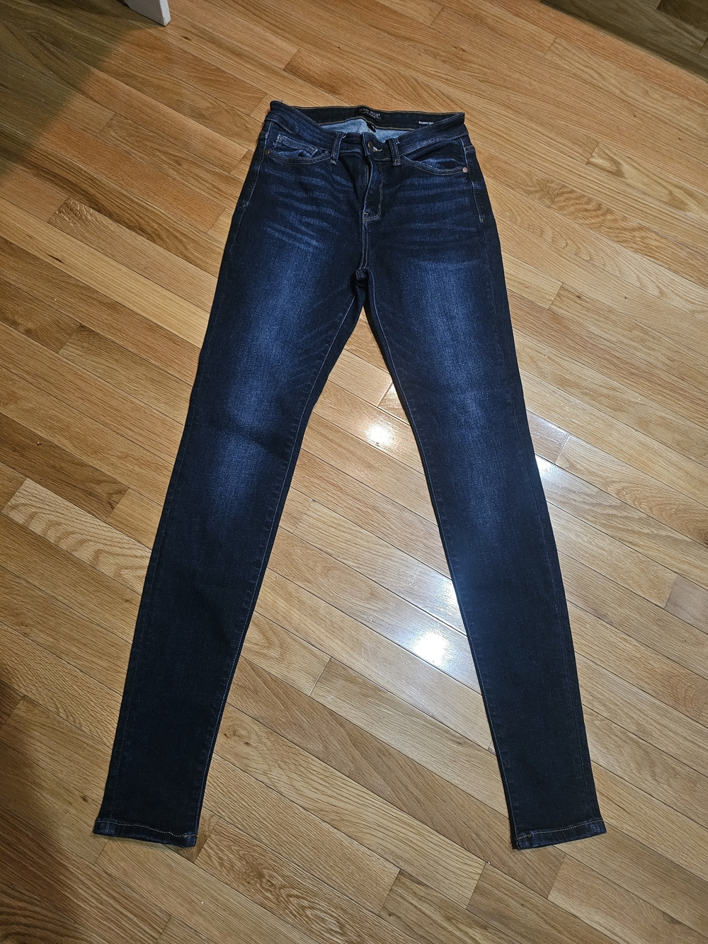 Judy Blue Women's Skinny Jeans - Dark Indigo Blue